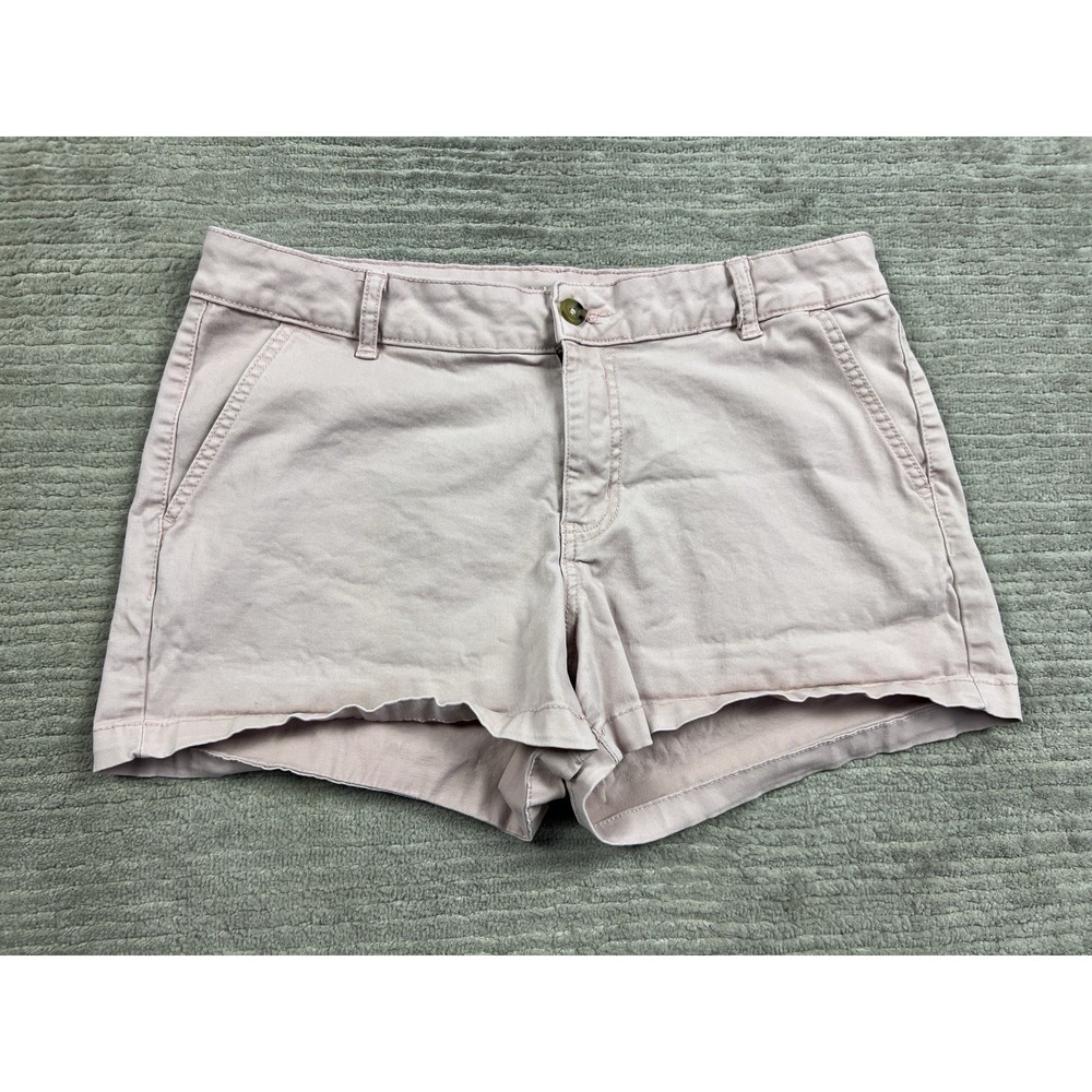 a.n.a. A New Approach Shorts Womens 12 Pink Cotton Blend Outdoors